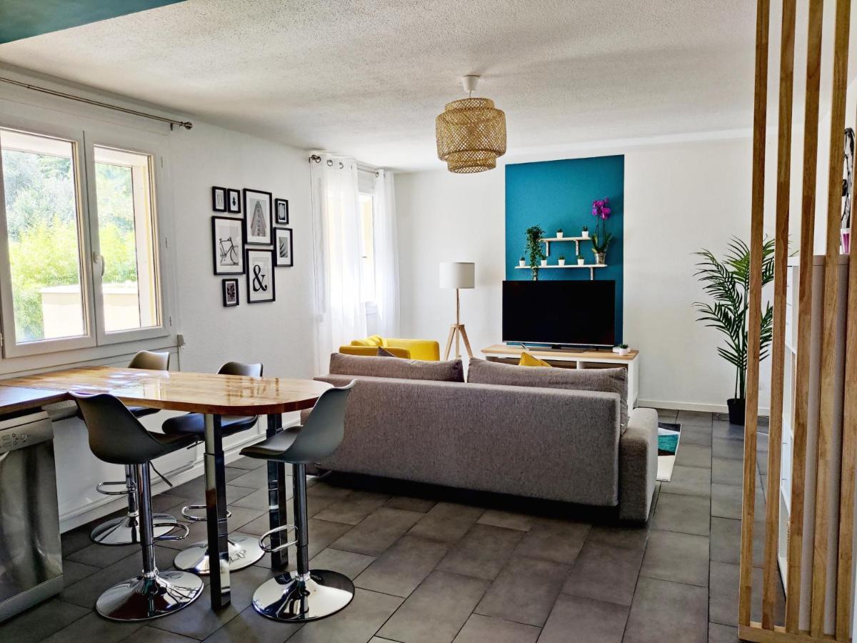Suite 450 - T4 + 2 Terrasses + Parking Montpellier Exterior foto